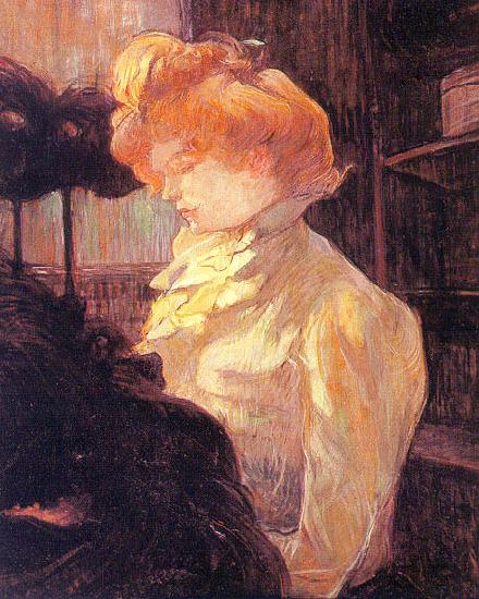  Henri  Toulouse-Lautrec The Milliner oil painting picture